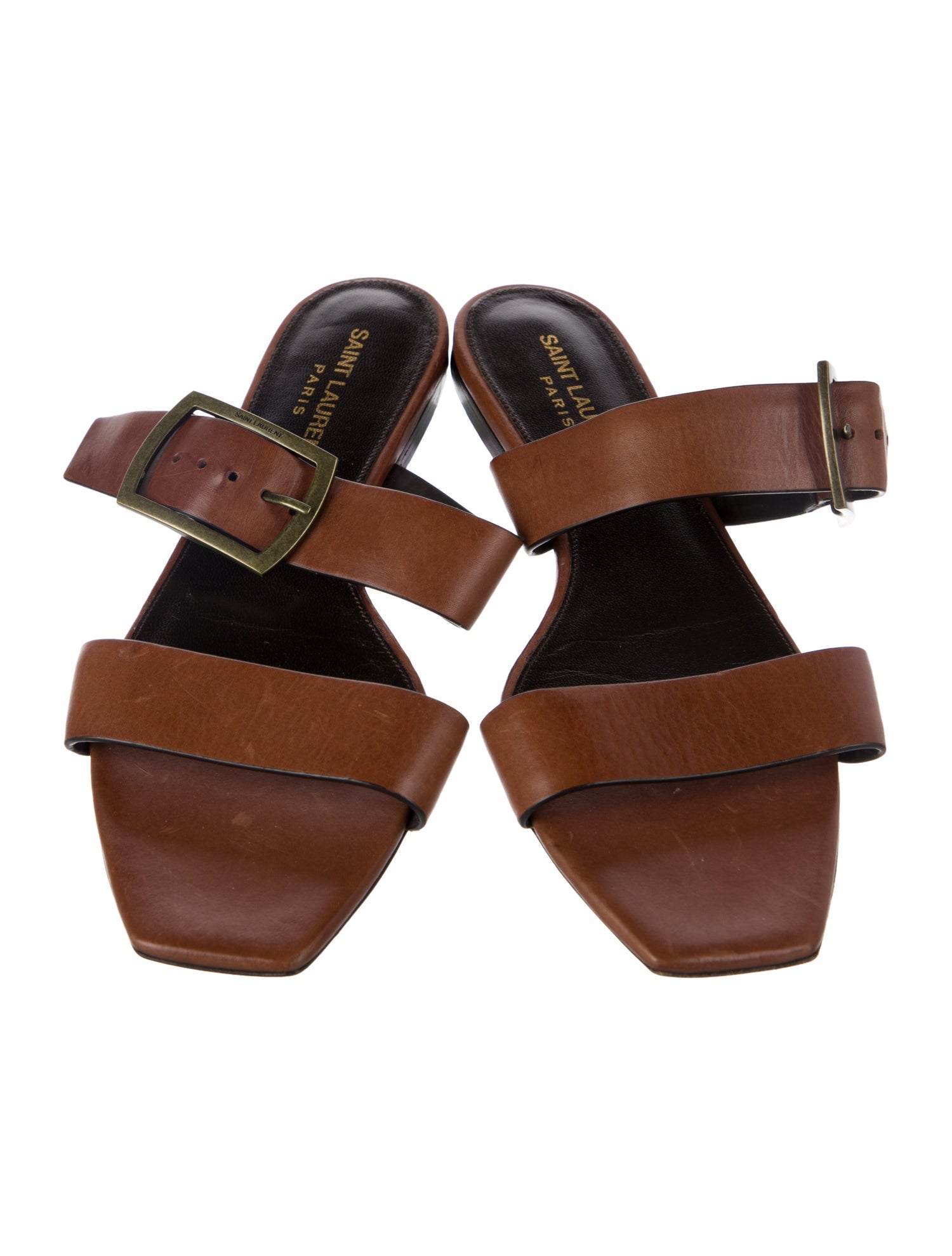Saint Laurent Leather Sandals